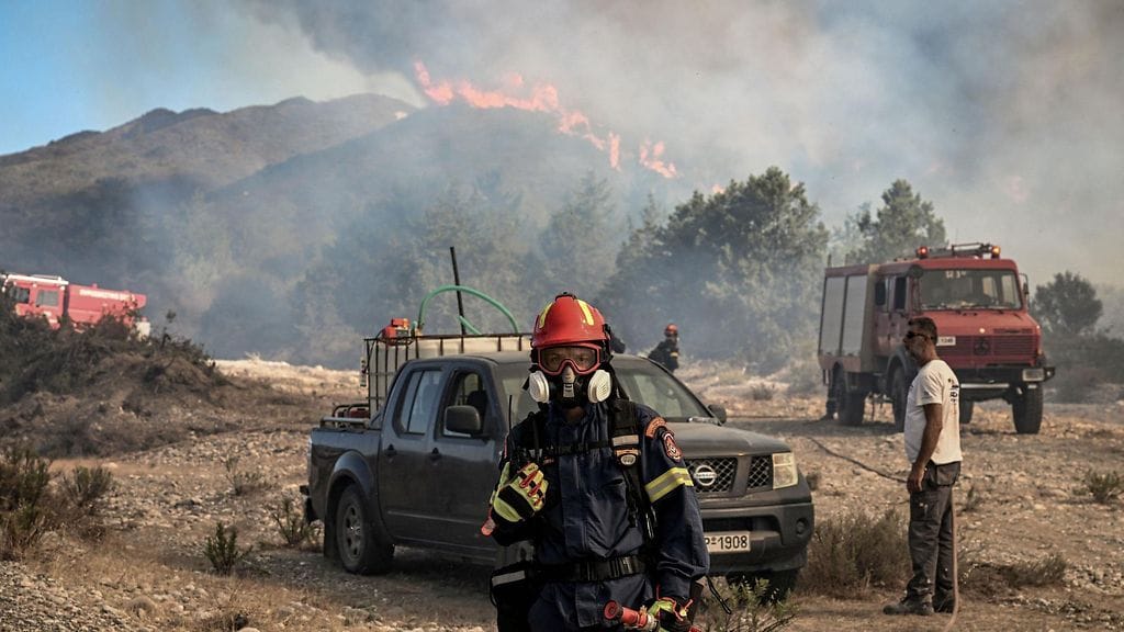 Palomies Roodoksella 25. heinäkuuta.