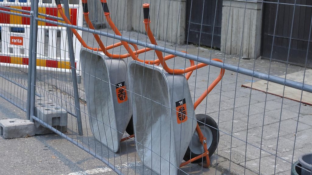 AOP, rakennustyömaa. Kuvituskuva.