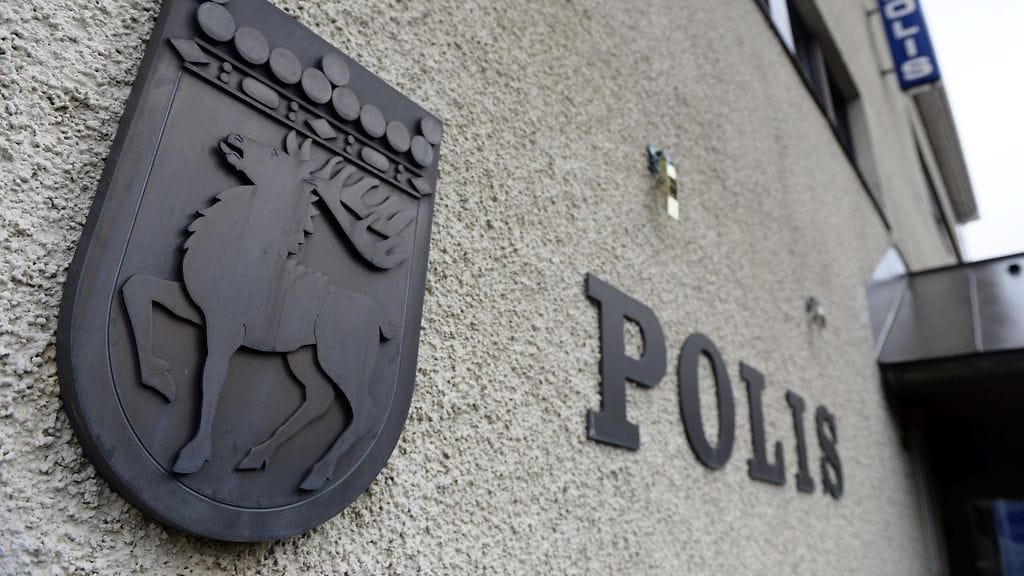 Ahvenanmaan poliisi Maarianhaminassa.