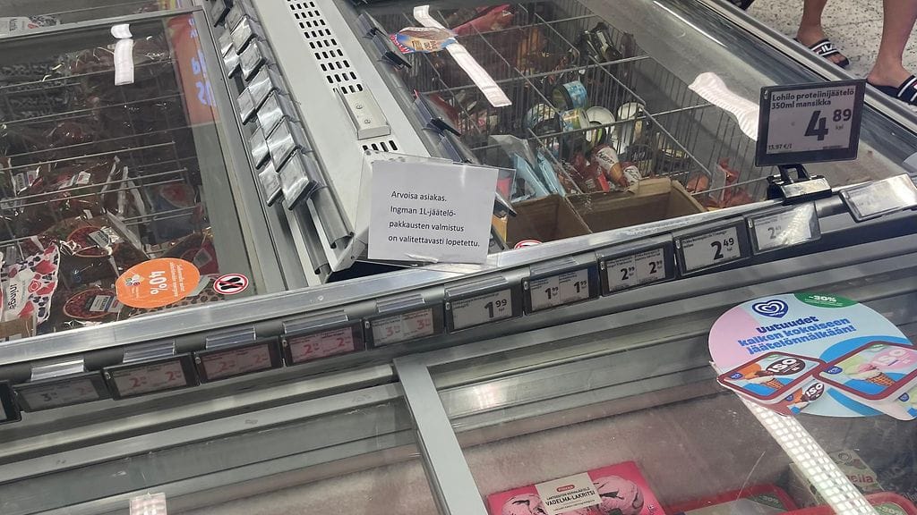 ingman jäätelö lopetettu