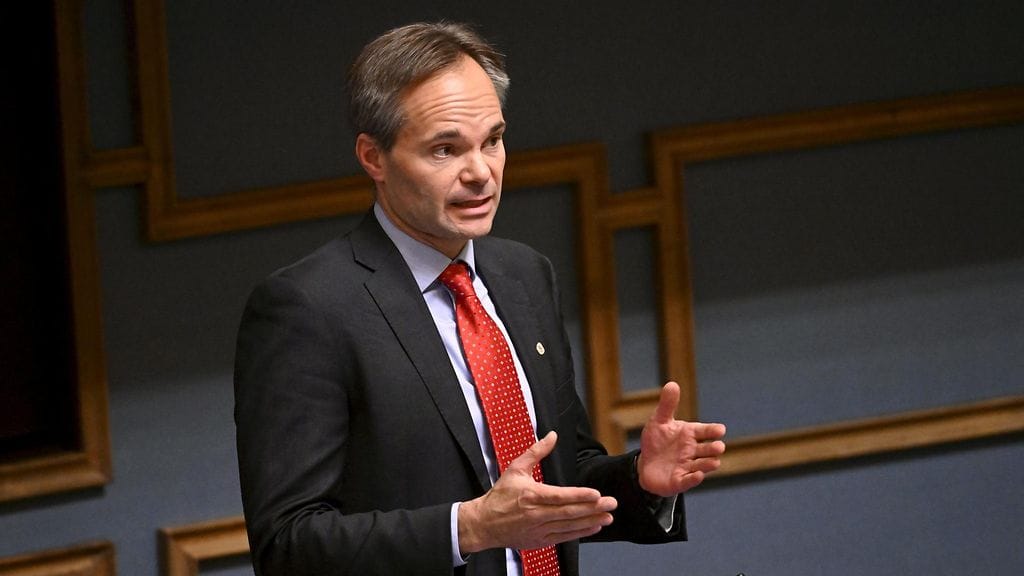 Ympäristö- ja ilmastoministeri Kai Mykkänen 5. lokakuuta.