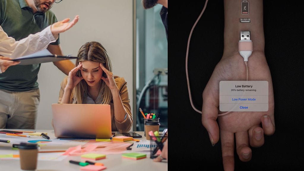 Uupuminen voi tuntua iskeneen yllättäen, mutta keho varoittelee siitä usein etukäteen.