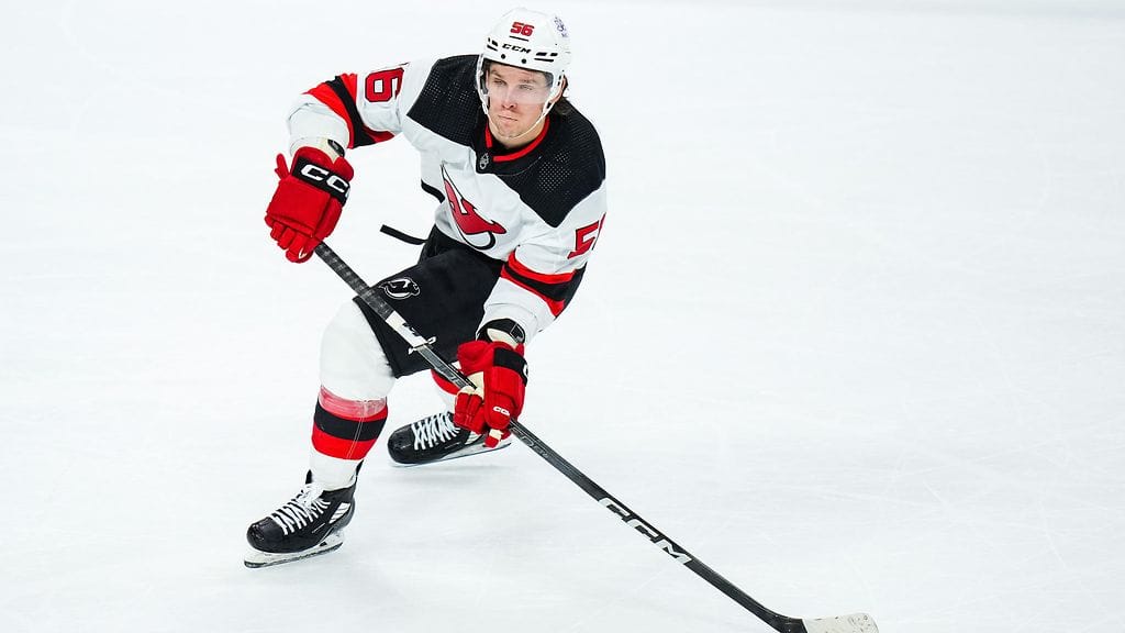 Erik Haula on aloittanut NHL-kautensa vahvasti.