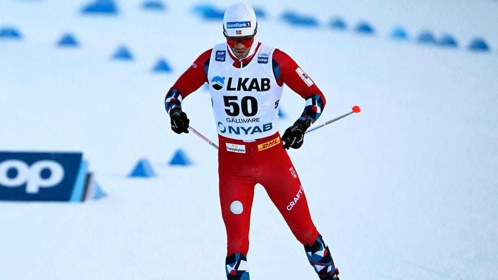 Paal Golberg vei voiton Jällivaaran kympillä.