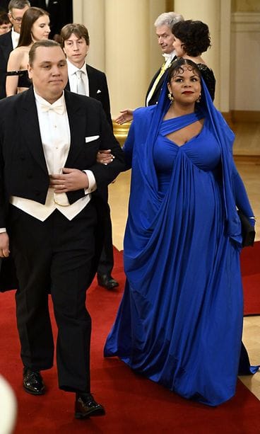 Fatim Diarra linnan juhlissa 2023 LK