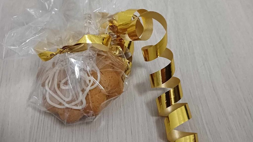 Nämä piparit lapsi olisi antanut joulupukille, jos hän olisi tullut.