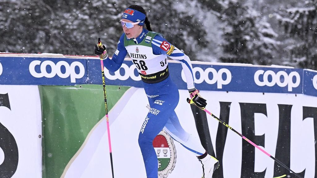 Kerttu Niskanen loisti 10 kilometrillä.