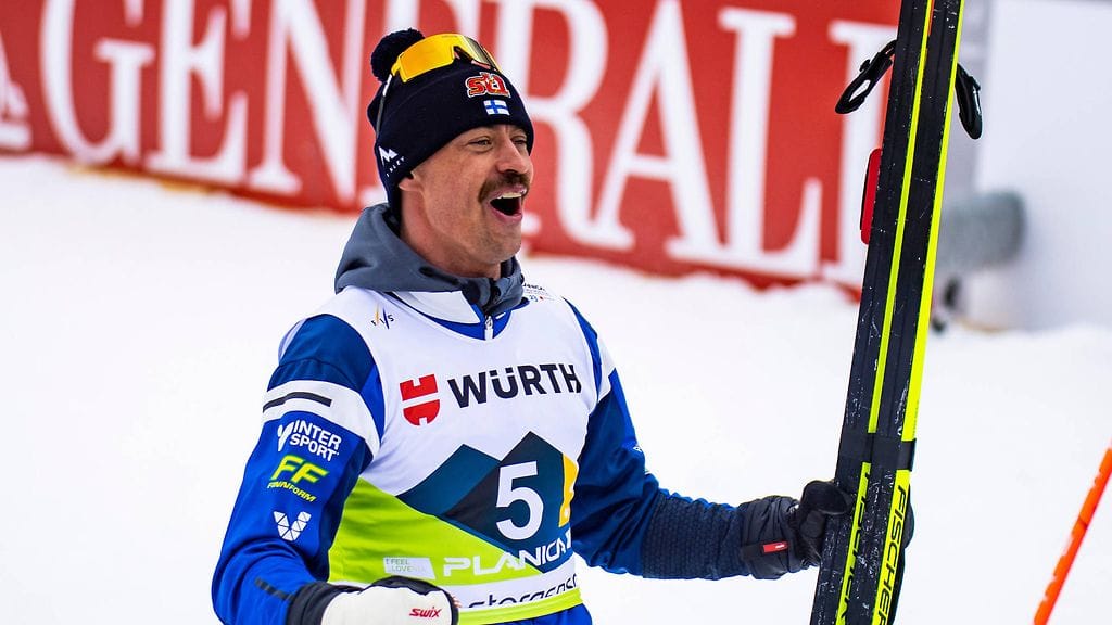 Perttu Hyvärinen (arkistokuvassa) ei ollut uskaltanut ajatella voittoa, mutta sen hän saavutti.