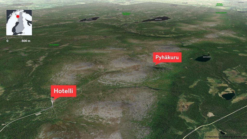 OMA Pyhäkuru Pallaksen lumivyöry