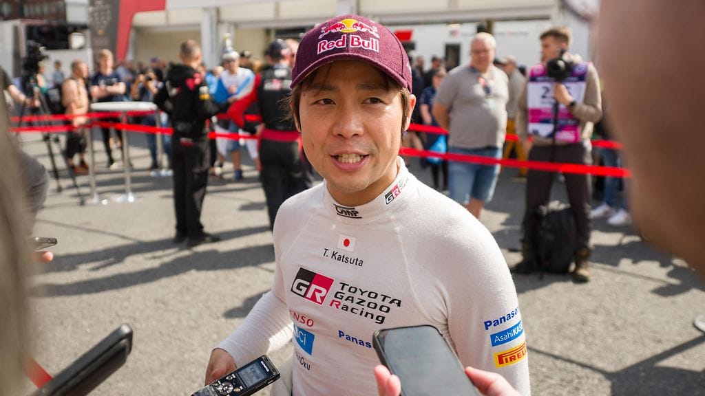 Takamoto Katsuta perusti oman rallitiimin Japaniin.