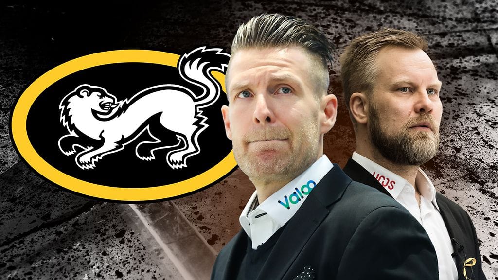 Ville Mäntymalle (vasemmalla) lyötiin pitkä pesti. Mikko Manner avustaa loppukauden.