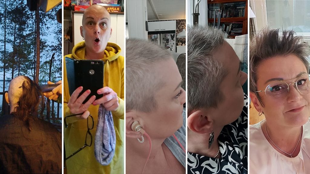 Tarjan hiusten lähtö ja kasvu