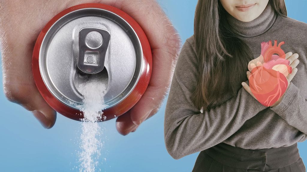 Limuna nautittu sokeri nostaa tutkimuksen mukaan sydänsairauksien riskiä.