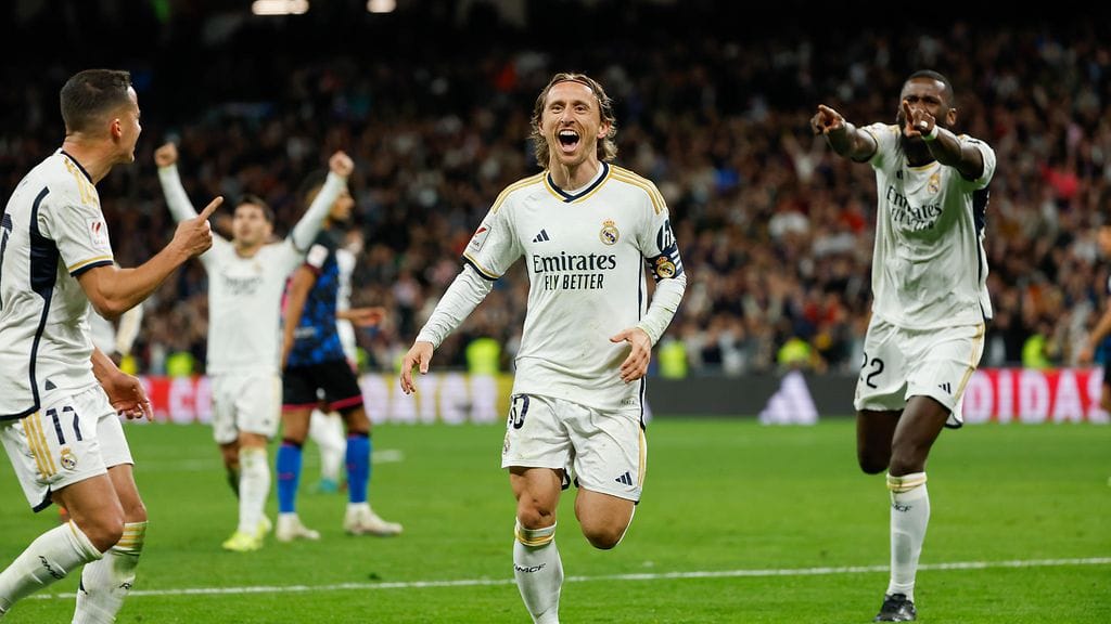 Luka Modric pelasi Real Madridissa vuodesta 2012.