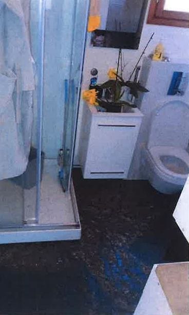 Vesi oli noussut lattiakaivosta lattialle