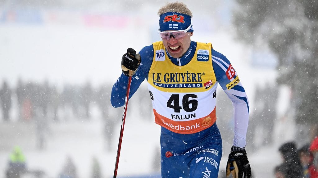 Iivo Niskanen puristi toiseksi Falunissa.