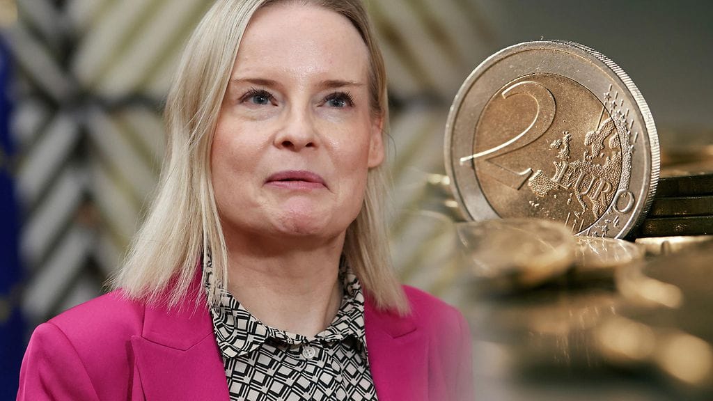 Riikka Purran (kuvassa) mukaan hallituksen taipaleelle on tähän mennessä mahtunut melko vaikeita säästöjä.