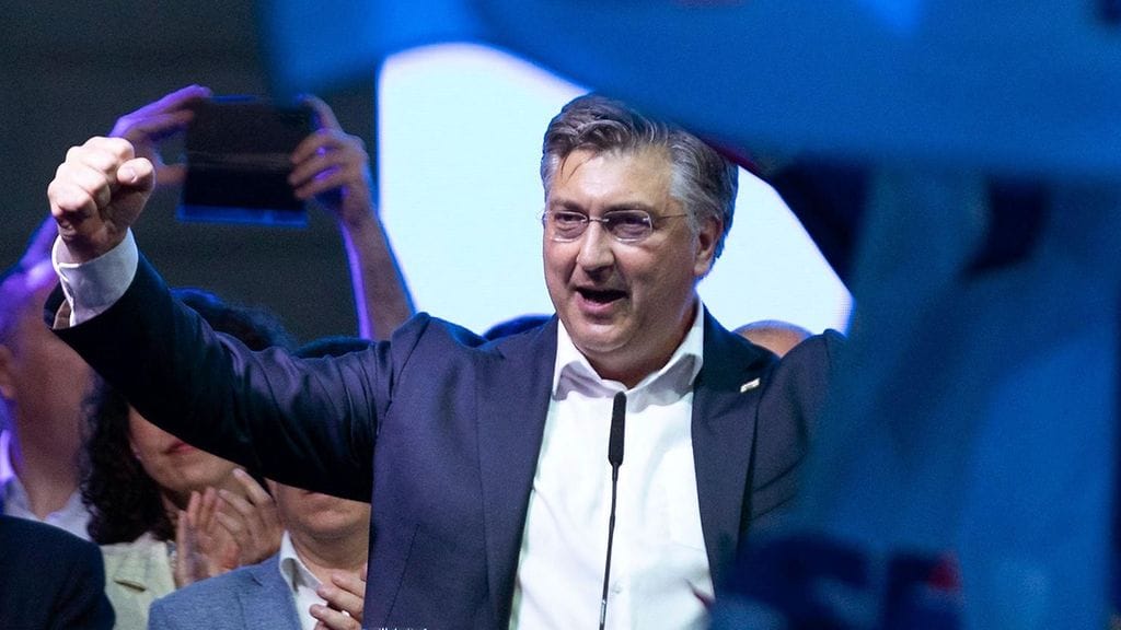 Kroatian pääministeri Andrej Plenkovic