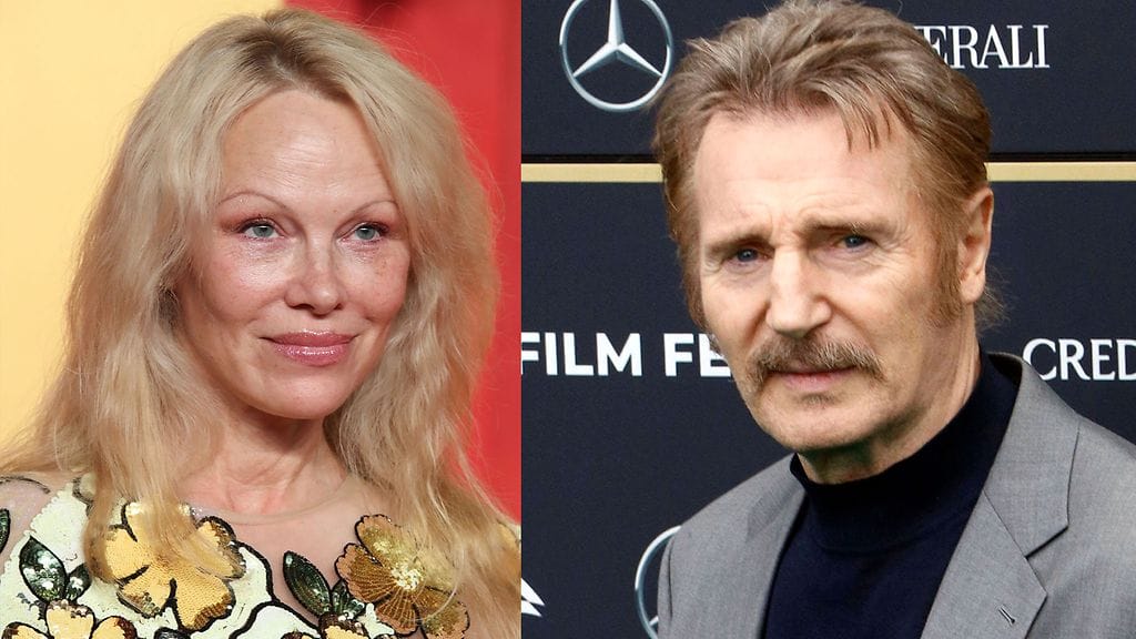 Pamela Anderson ja Liam Neeson nähdään pian yhdessä valkokankaalla Mies ja alaston ase -elokuvassa.