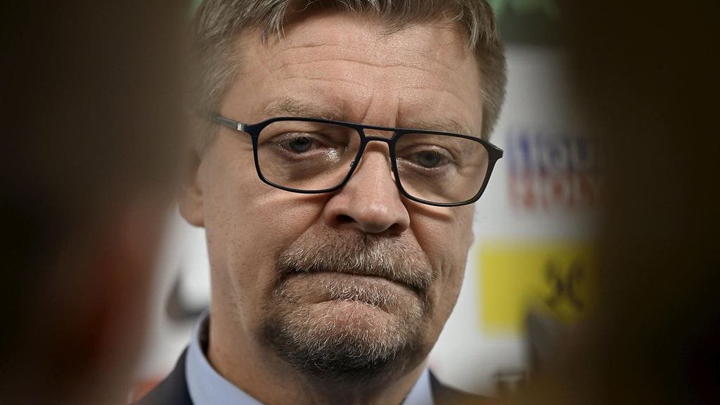 Leijonien päävalmentaja Jukka Jalonen.