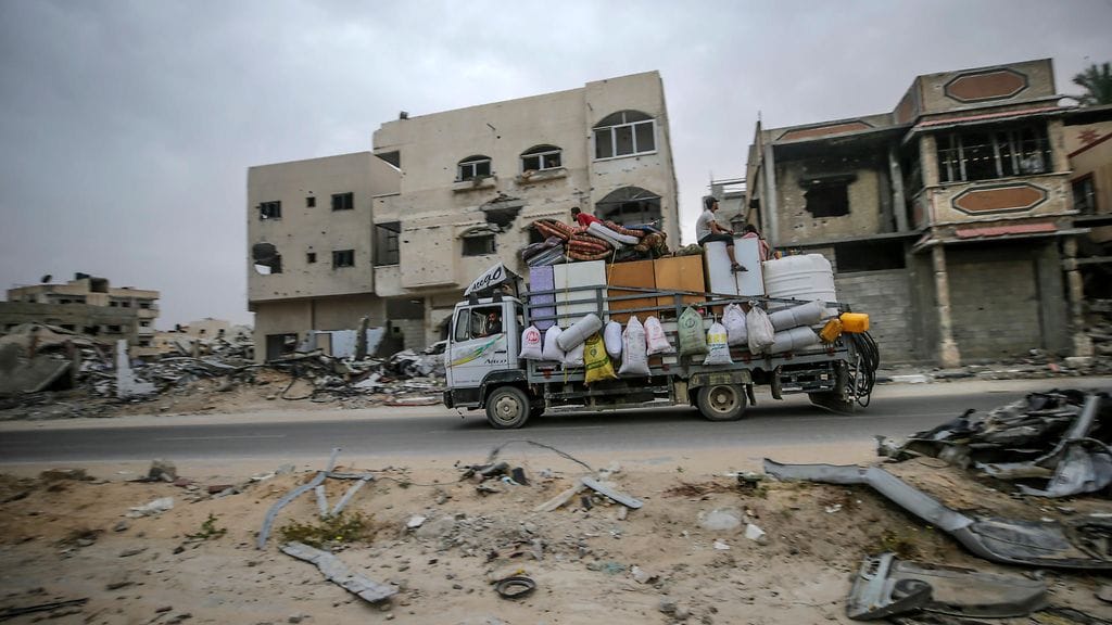 Arkistokuvaa Rafahin alueelta.