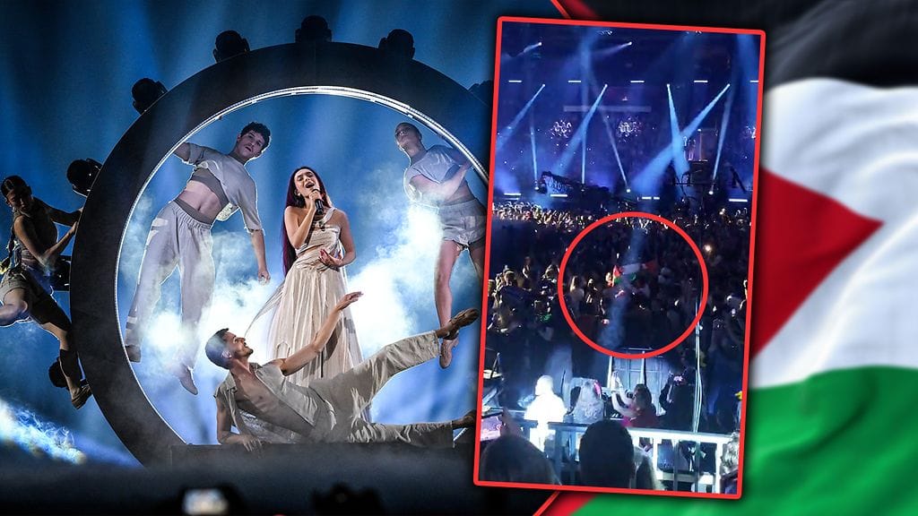 Eurooviisujen aikaan protestoitiin tiuhaan Israelia vastaan.