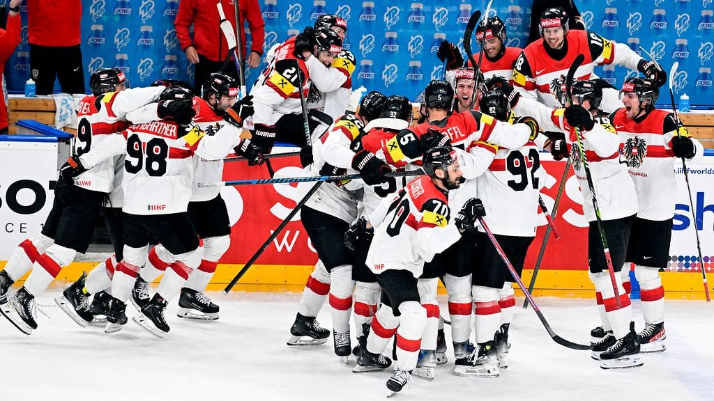 Itävalta voittaa Leijonat dramaattisella viimeisen sekunnin maalilla