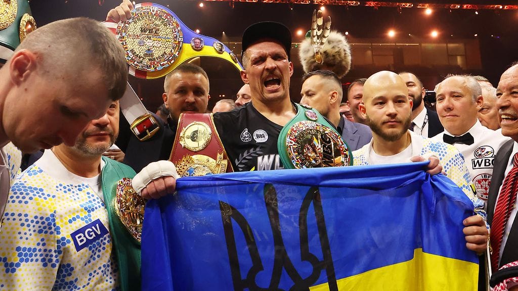 Oleksandr Usykin voitolla oli iso merkitys myös Ukrainalle.