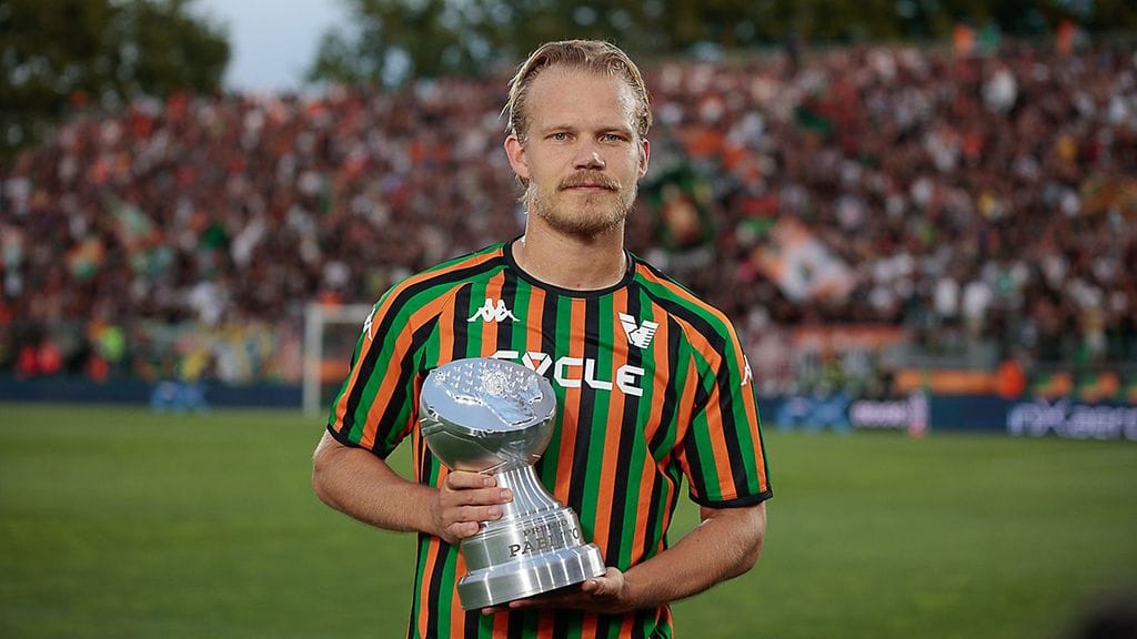 Joel Pohjanpalo voitti päättyneellä kaudella Serie B:n maalikuninkuuden.