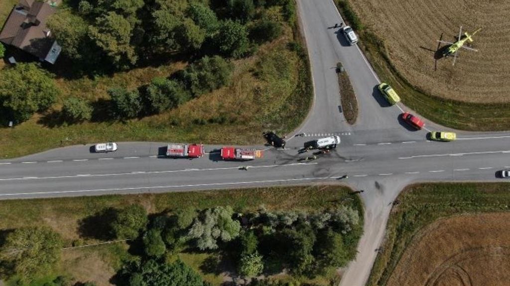 Poliisin ilmakuva Pöytyä