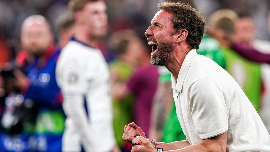 Gareth Southgate on luotsannut Englannin EM-finaaliin.
