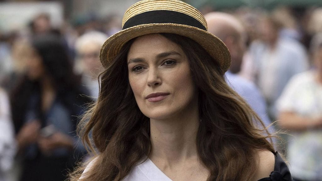 Keira Knightley näyttäytyi julkisuudessa.