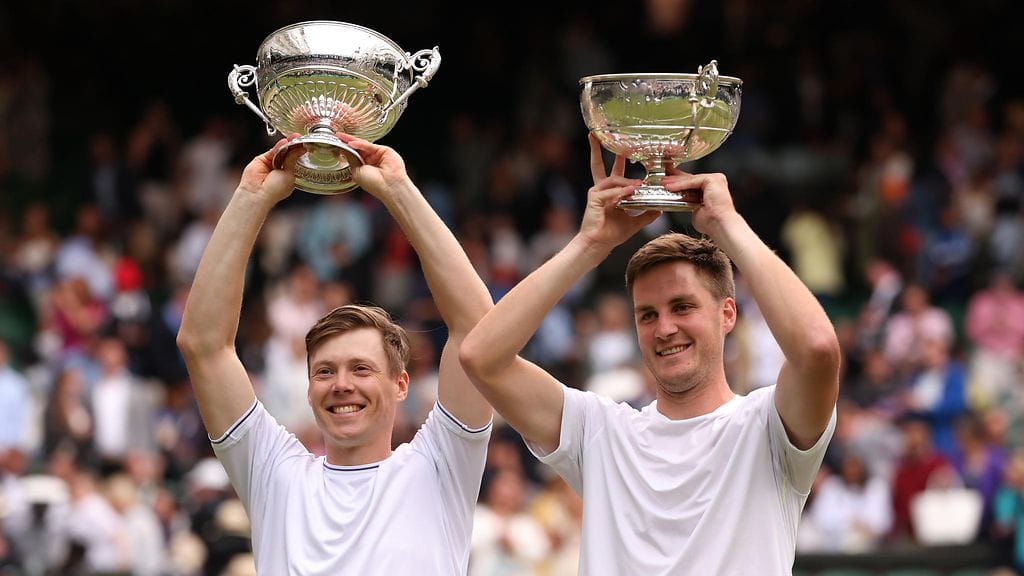 Heliövaara ja Patten ovat Wimbledonin miesten nelinpelin ensimmäinen sijoittamaton mestaripari sitten vuoden 2014.
