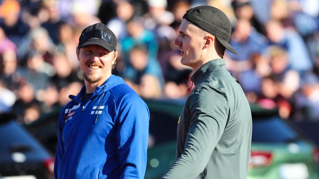 Lassi Etelätalon ja Oliver Helanderin keihäskisa Joensuussa meni pipariksi.