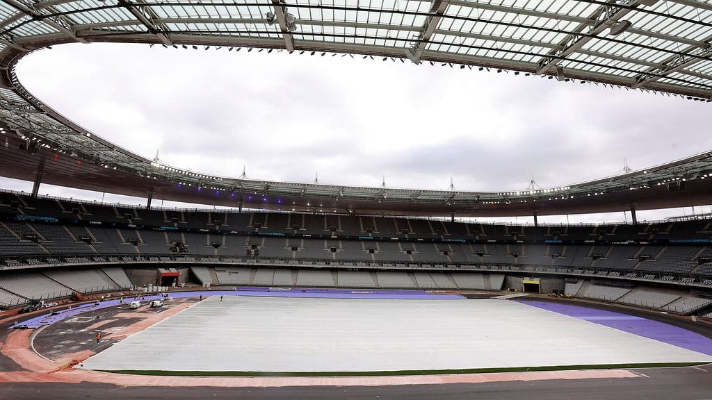 Olympialaisten juoksurata on saanut täysin uuden ilmeen.