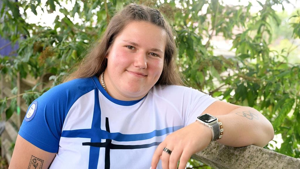 Silja Kososella olympialaistatuointi – lähettää napakat terveiset koti-Suomen urheilujännäreille