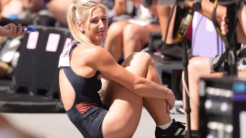 Molly Caudery putosi seiväshypyn loppukilpailusta, johon eteni peräti 20 hyppääjää.