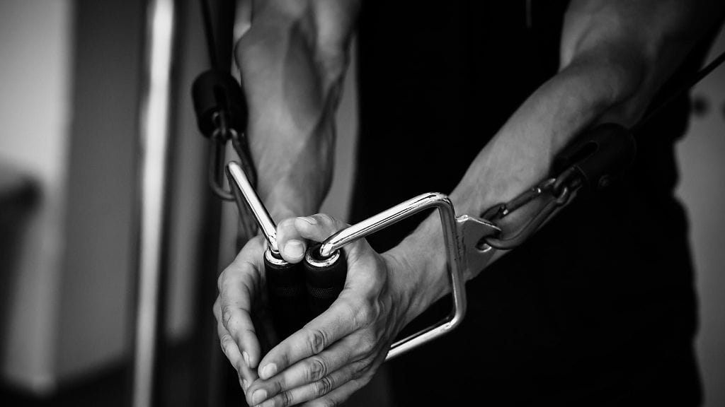 Kehonrakentaja on poissa. Kuvituskuva.