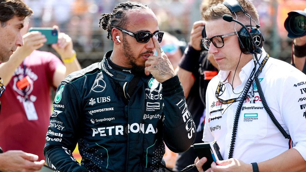 Lewis Hamilton ja Peter Bonnington ovat niittäneet menestystä yhdessä.