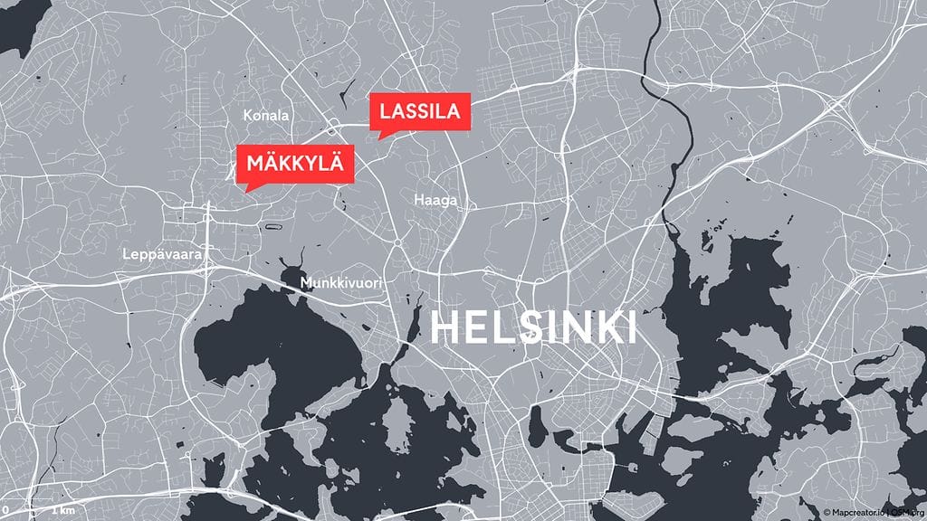 Ampuminen tapahtui Helsingin Lassilassa. Poliisi teki ampumiseen liittyviä kiinniottoja myös Espoon Mäkkylässä.