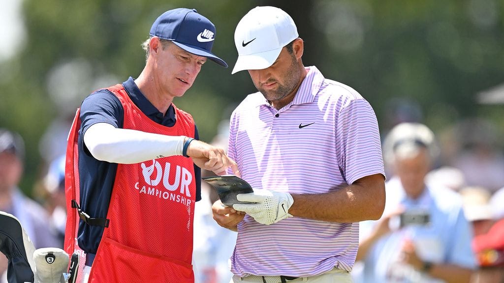 Scottie Scheffler on korostanut caddiensa Ted Scottin merkitystä menestyksessään.