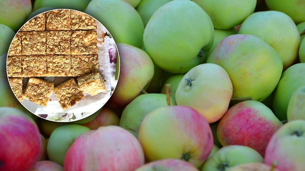 Maisemakahvilan piirakasta voi helposti tehdä omenaversion.