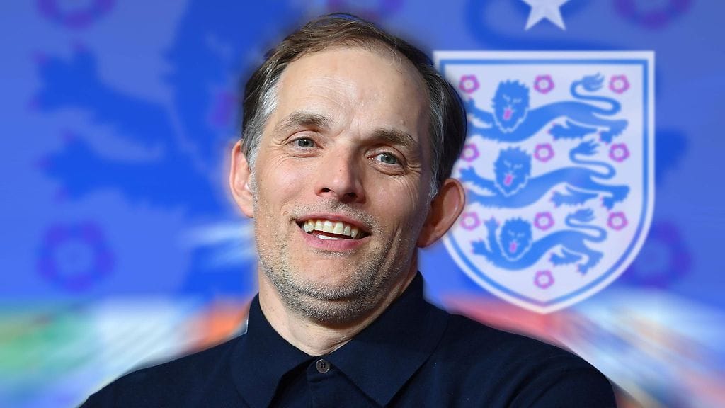 Thomas Tuchel ottaa englannin jalkapallomaajoukkueen komentoonsa.