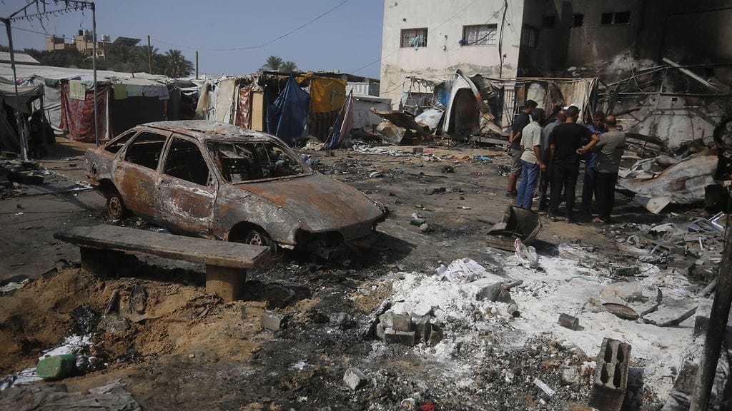 Kuva Gazasta lokakuun 15. päivä. Kuva ei liity itse uutiseen.