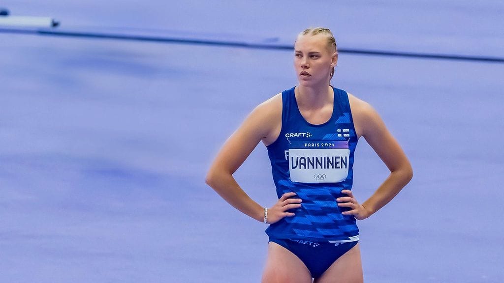 Saga Vanninen on Suomen seitsenottelijahuippu.