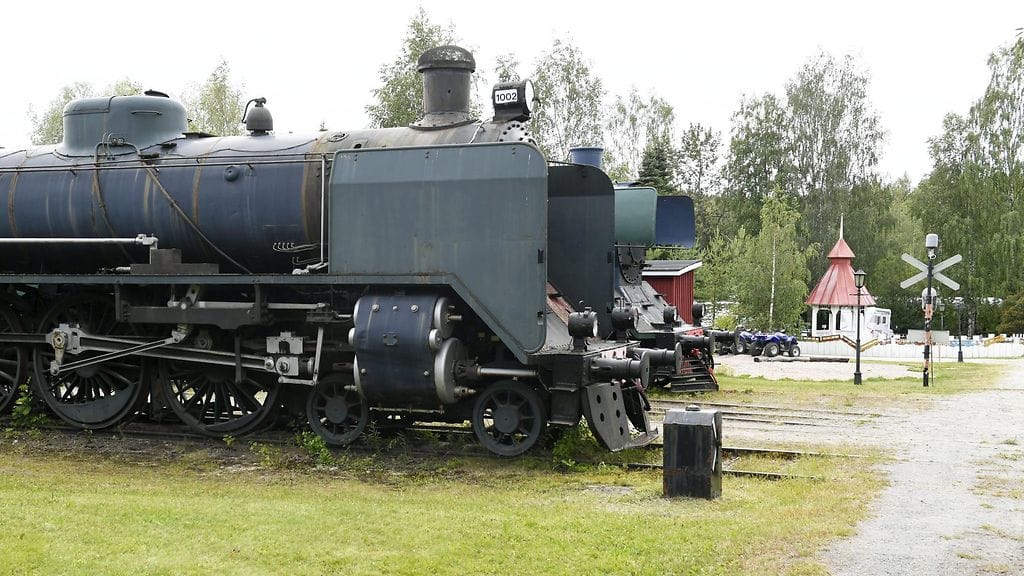 Kuvassa Haapamäen höyryveturipuisto Keuruulla 15. heinäkuuta 2019.