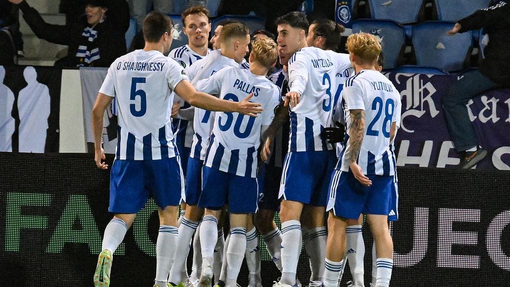 HJK voitti Dinamo Minskin Konferenssiliigan ottelussa torstaina.