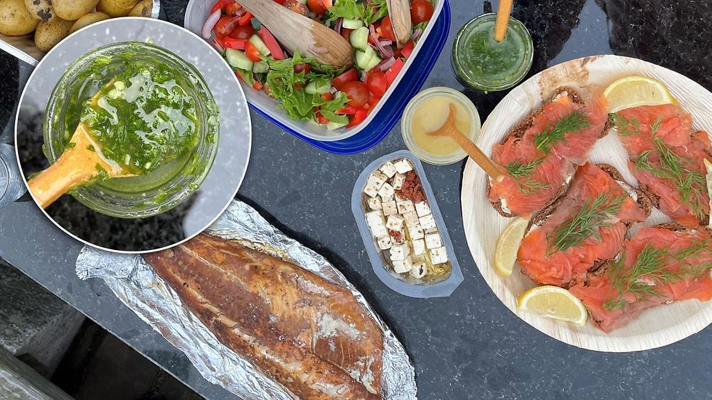 Tämä kylmä kalakastike sopii vaikka savukalan kaveriksi.