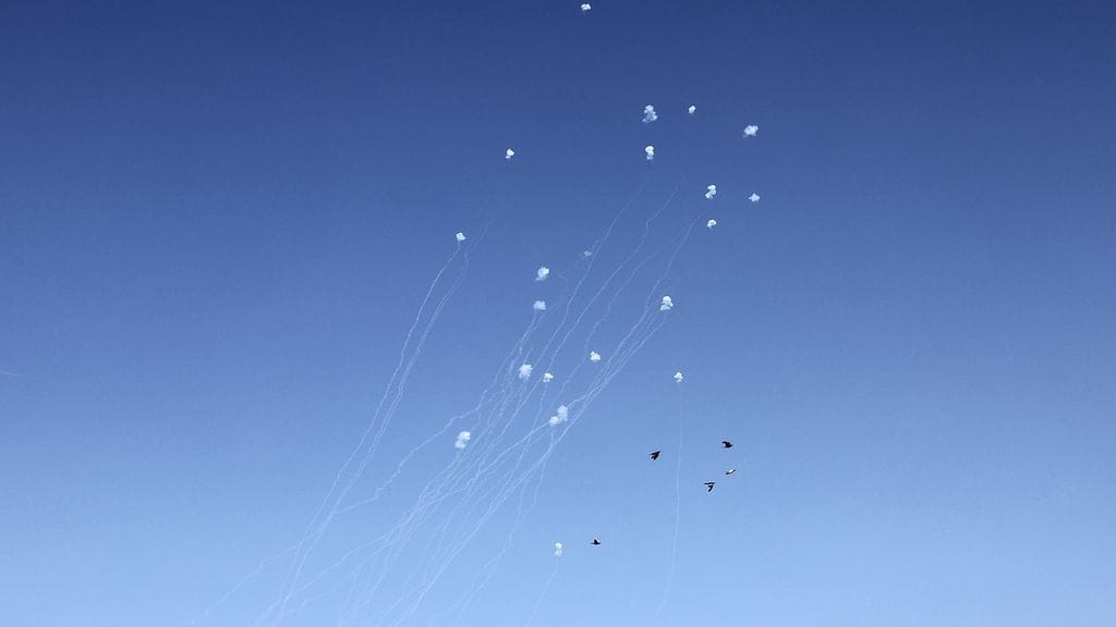 Kuvituskuvaa Israelin ilmapuolustuksesta.