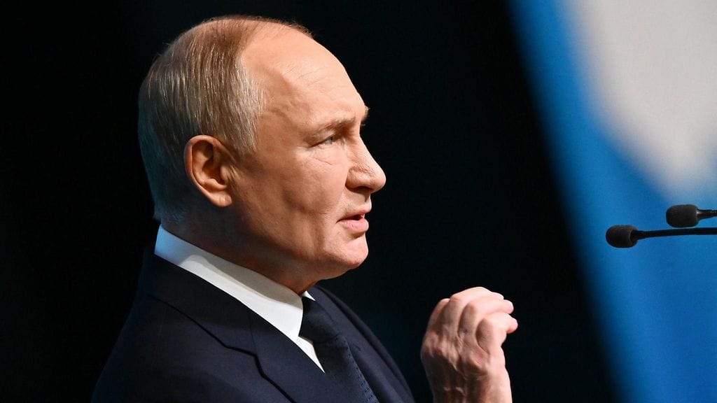 Venäjän presidentti Vladimir Putin on aiemmin todennut, että tulitaukoehtojen pitää heijastella rintamatilanteen "realiteetteja". Kuva lokakuulta.